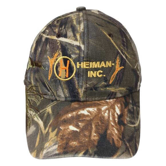 Heiman Inc Strapback Baseball Cap Multicolor OS Adjustable Camouflage Dri-Duck - Picture 1 of 9